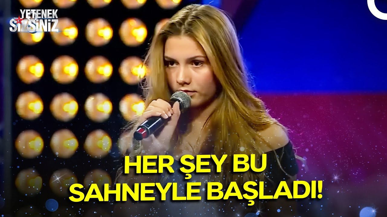 Aleyna Tilki'nin Keşfedildiği Zamanlar!✨ | Yetenek Sizsiniz