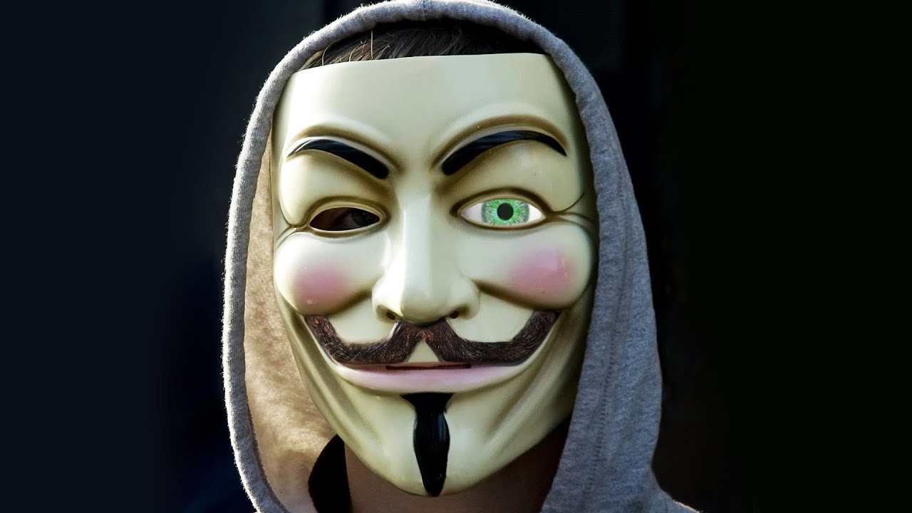 if the GUY FAWKES MASK was a REAL HUMAN...
