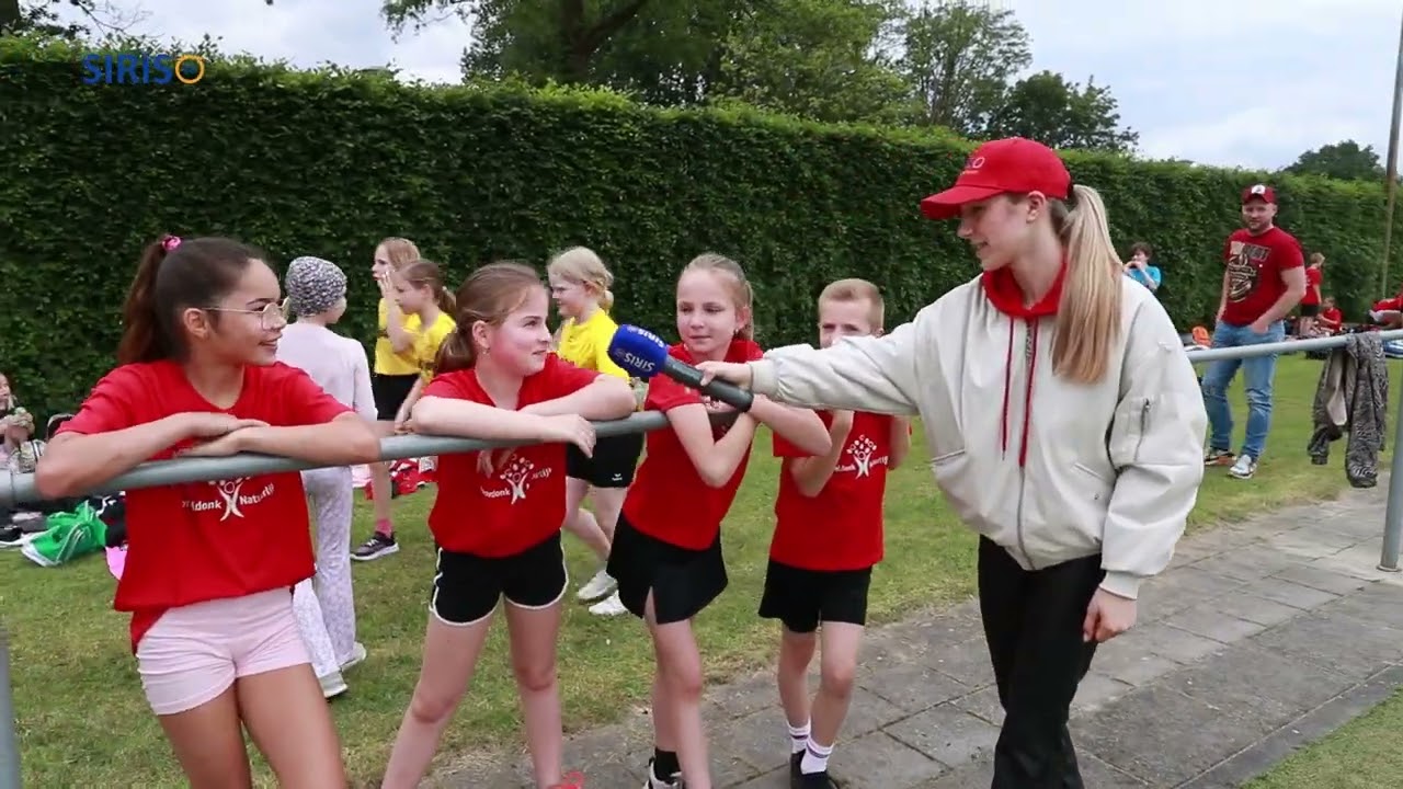 Schoolkorfbaltoernooi korfbalvereniging Klimop Asten