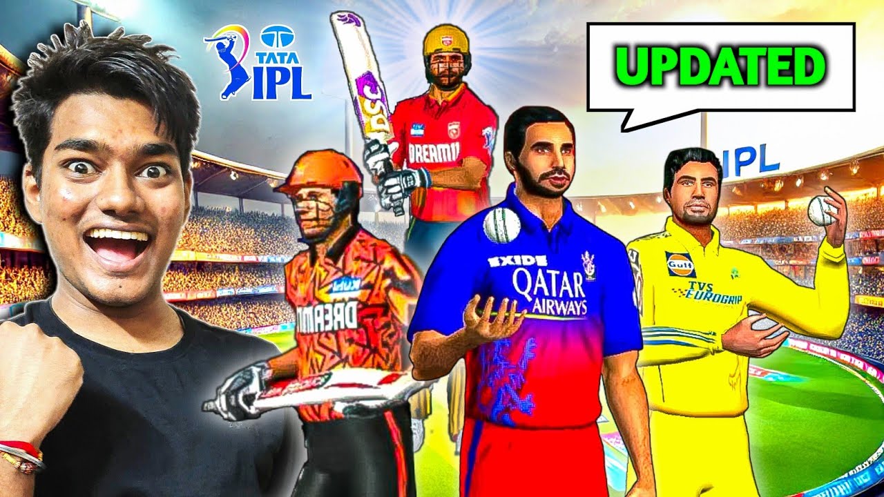 IPL 2025 UPDATED SQUADS GAMEPLAY!🔥 - Game Changer 5