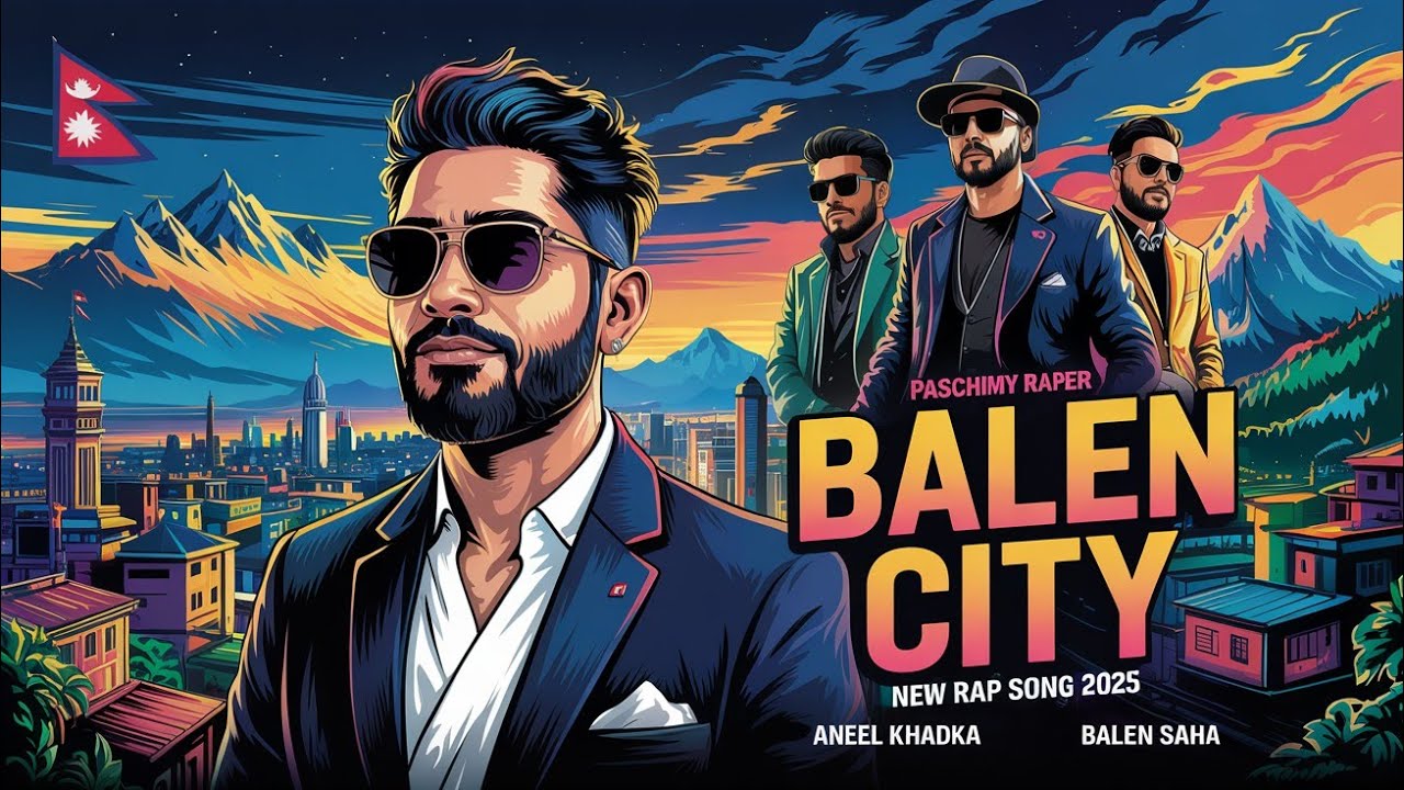 2025  हिट र्‍याप – बालेन सिटी Aneel Khadka र Balen Saha को नयाँ धमाका –पश्चिमी र्‍यापको आवाज"🇳🇵🇳🇵