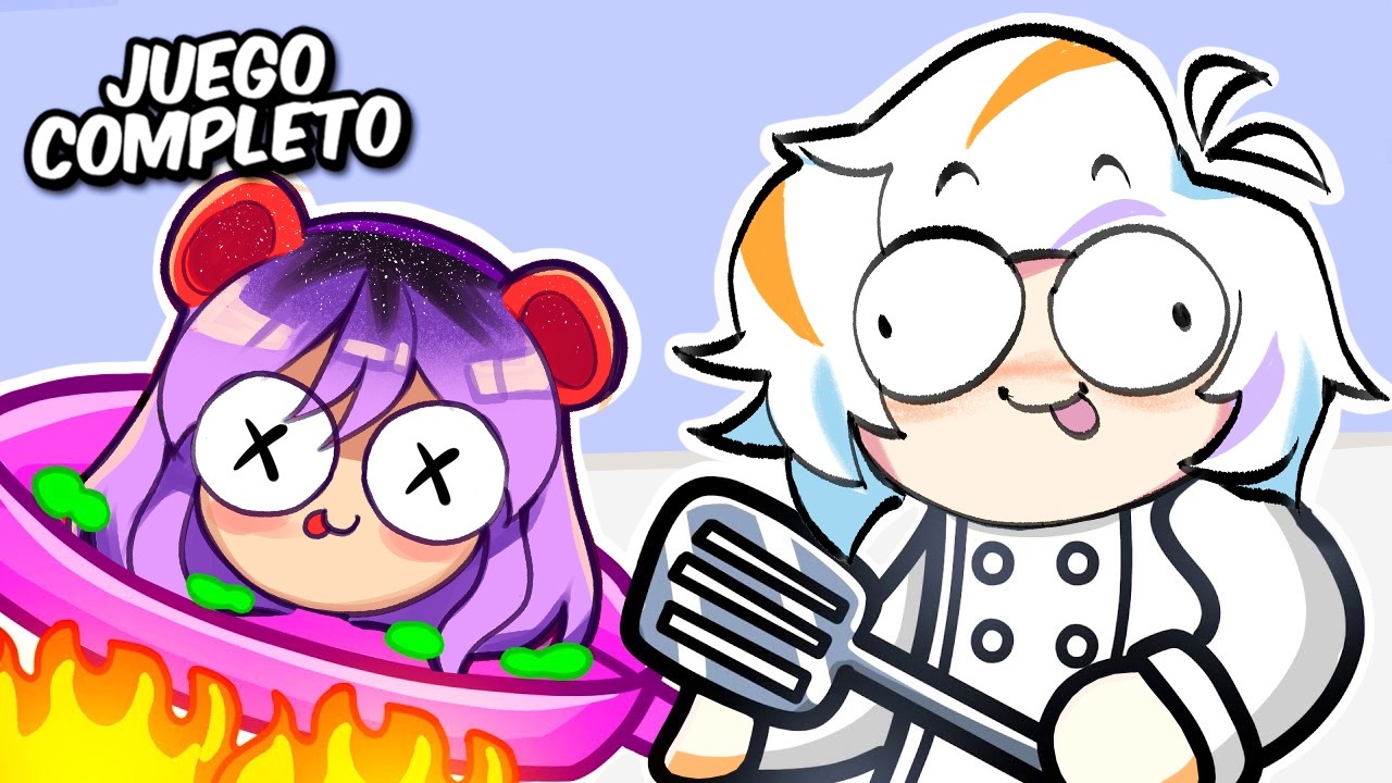 COCINANDO A MI NOVIA DE 21 FORMAS DIFERENTES COMPLETO (CRAZY CHEFS ROBLOX)