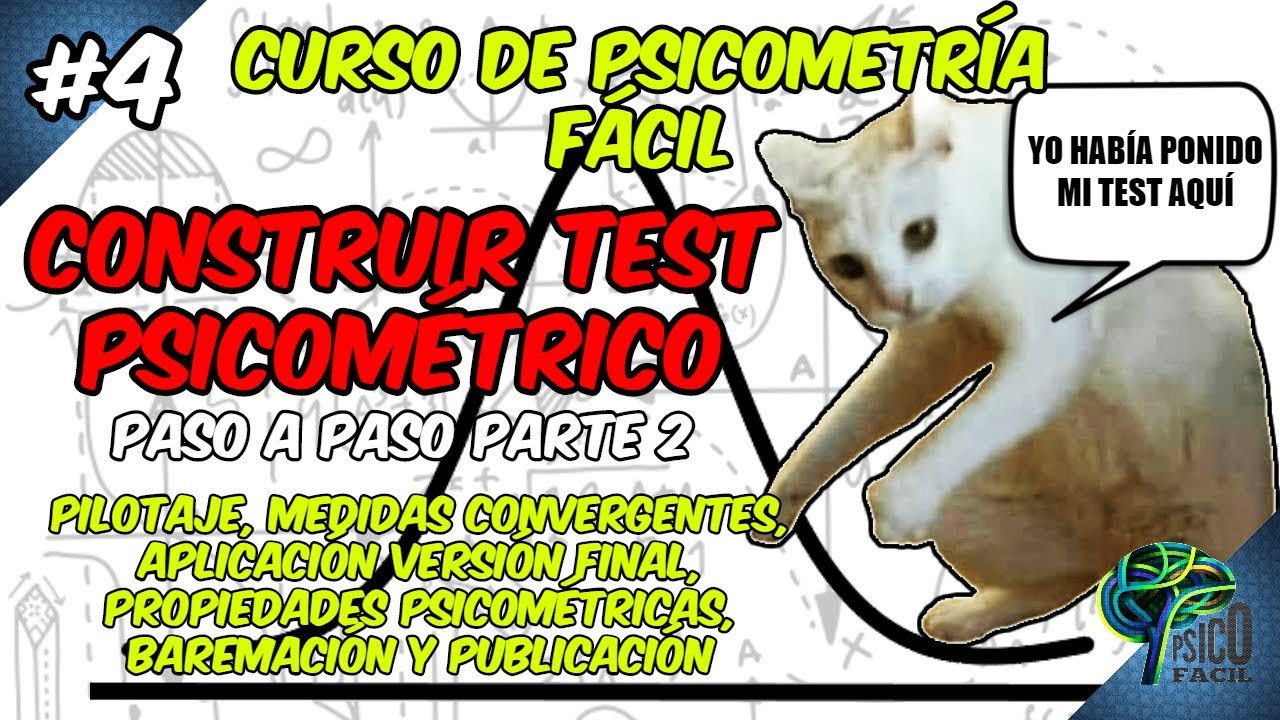 4. CONSTRUIR PRUEBA PSICOMETRICA EN 10 SENCILLOS PASOS ✍ | FÁCIL Y CON EJEMPLOS 😻 PARTE 2.
