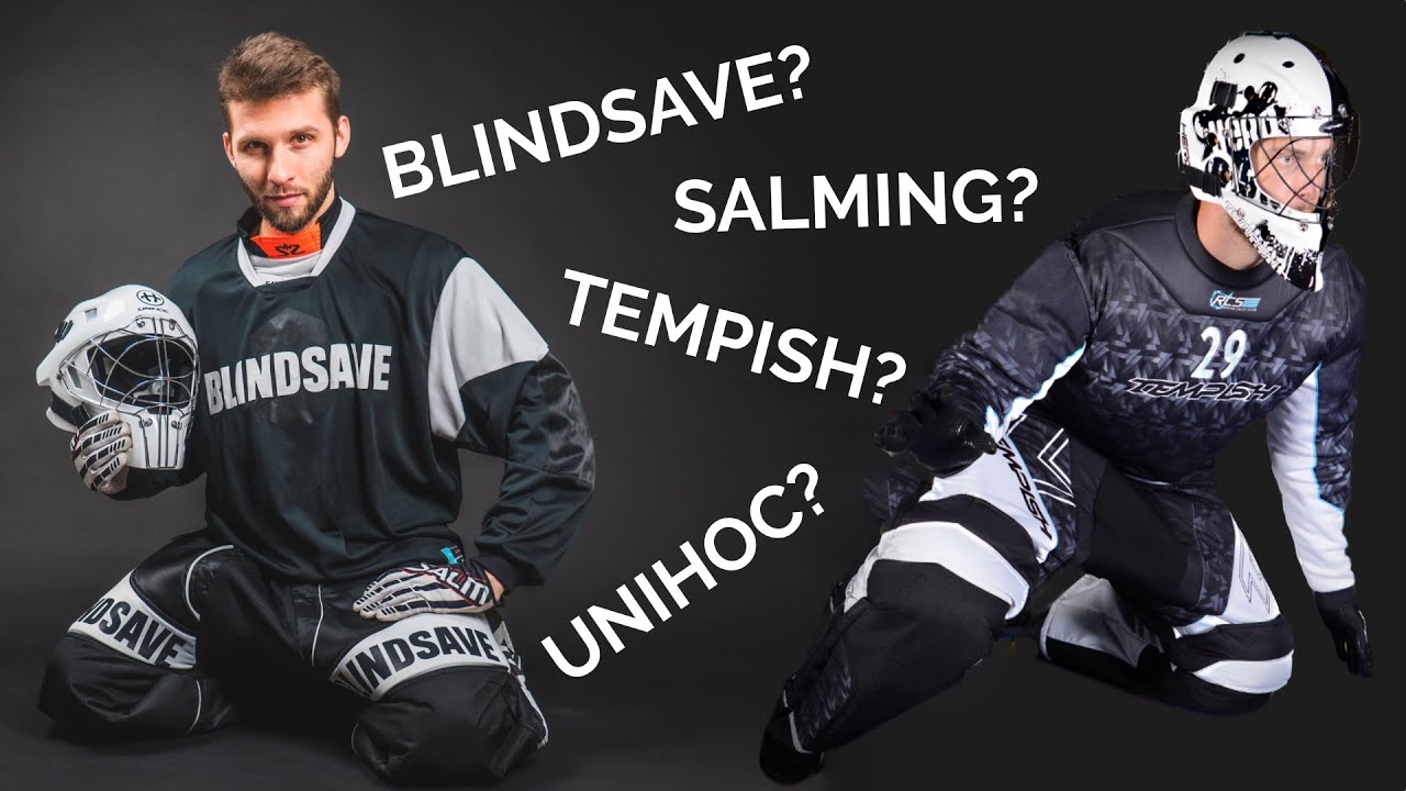 Jaké BRANKÁŘSKÉ VYBAVENÍ NA FLOORBALL koupit? (průvodce od nejlevnějšího pro nejdražší)