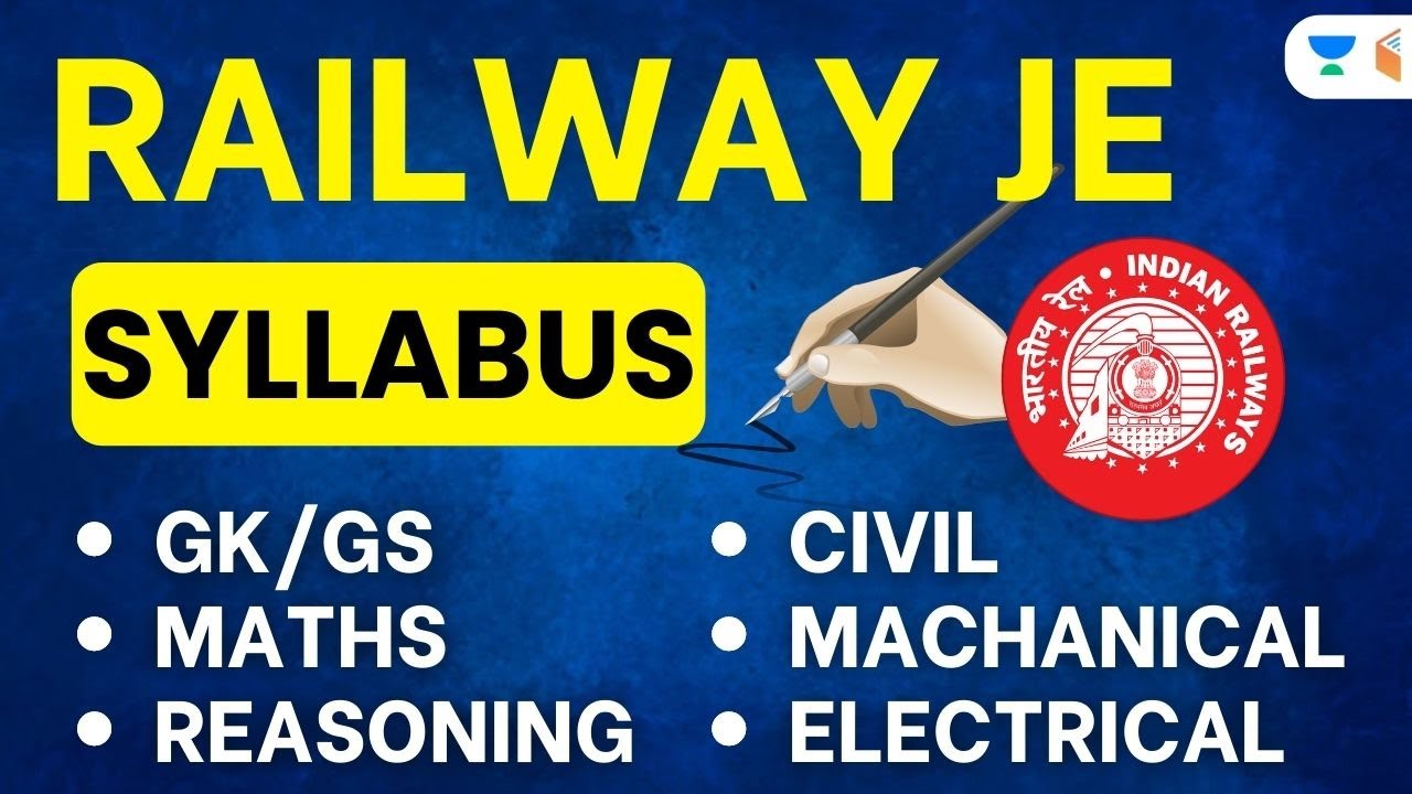Railway JE Syllabus | RRB JE Complete Syllabus with Exam Pattern (Tech & Non-Tech) | Wifistudy