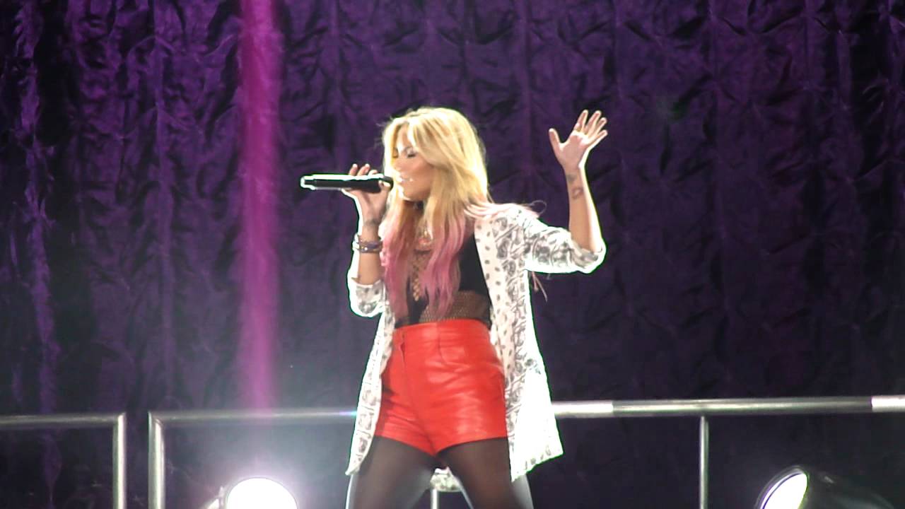 Entrance and All Night Long- Demi Lovato