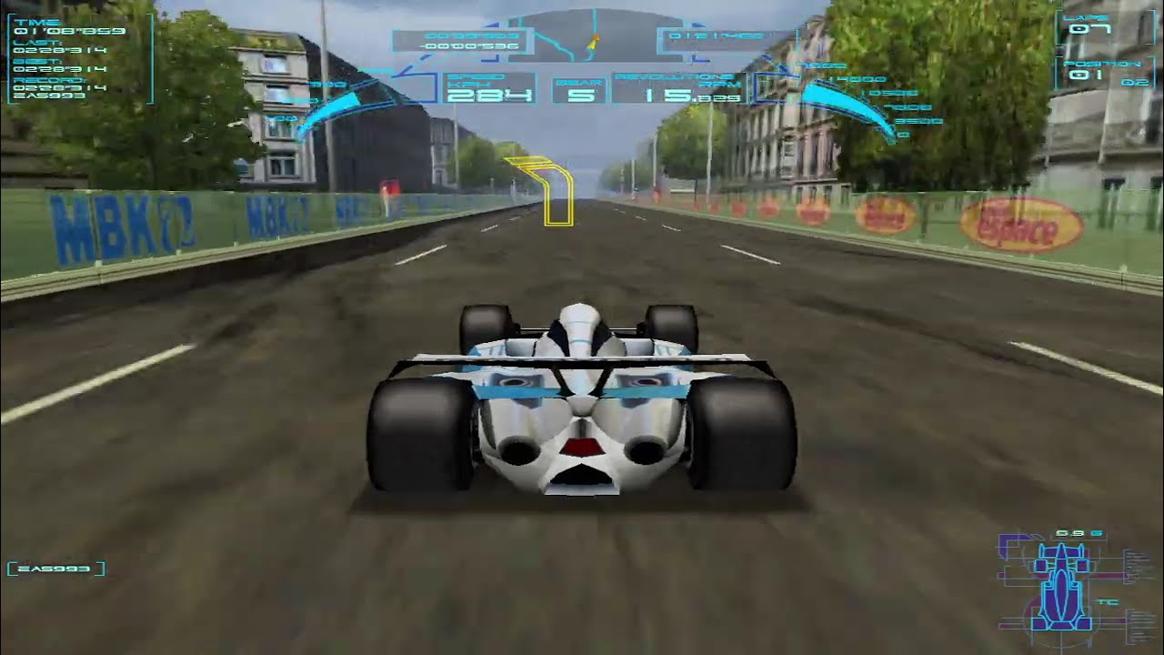 Speed Challenge Jacques Villeneuve Racing Vision | Paris Time Trial 2:26.746 (World Record)