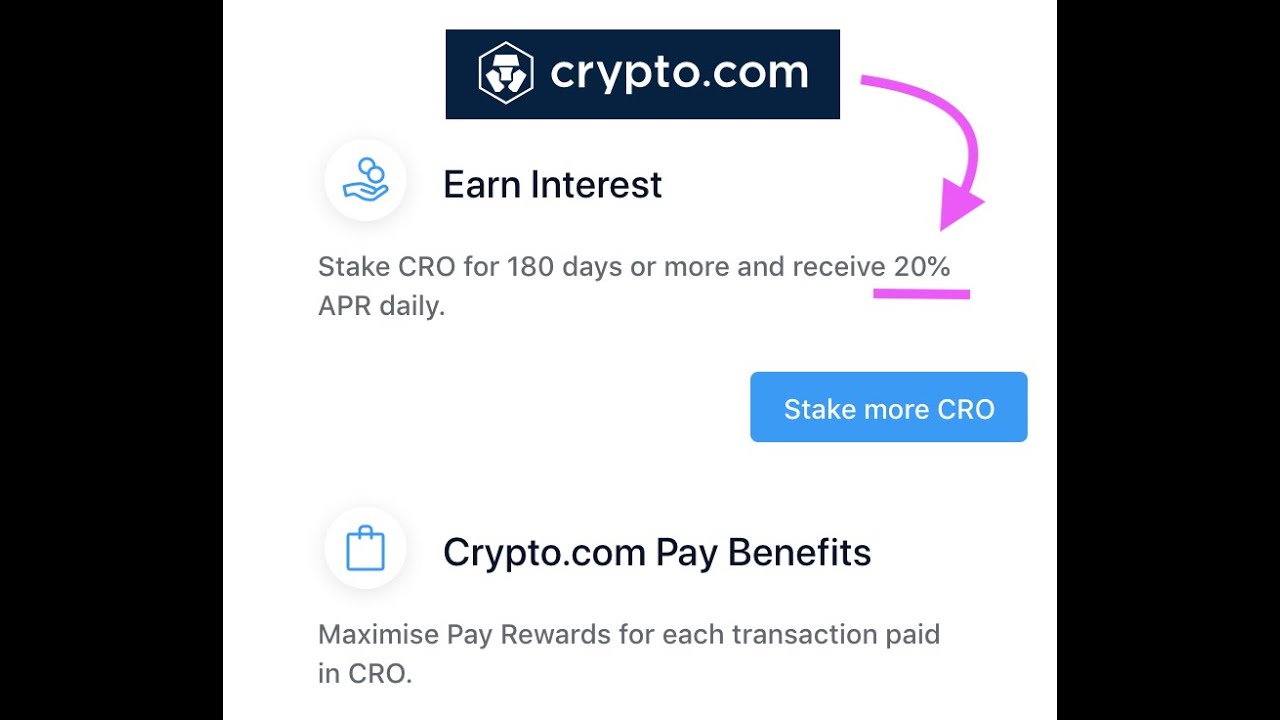 Earn Over 20% Annual Interest - Full Crypto.com Review and Guide to Staking