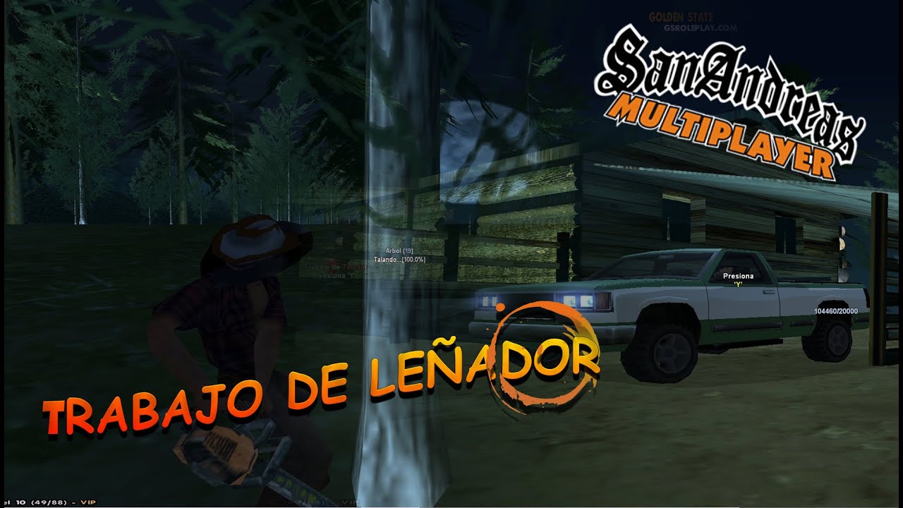 Trabajo de Leñador | Golden State RP | Camilo L's