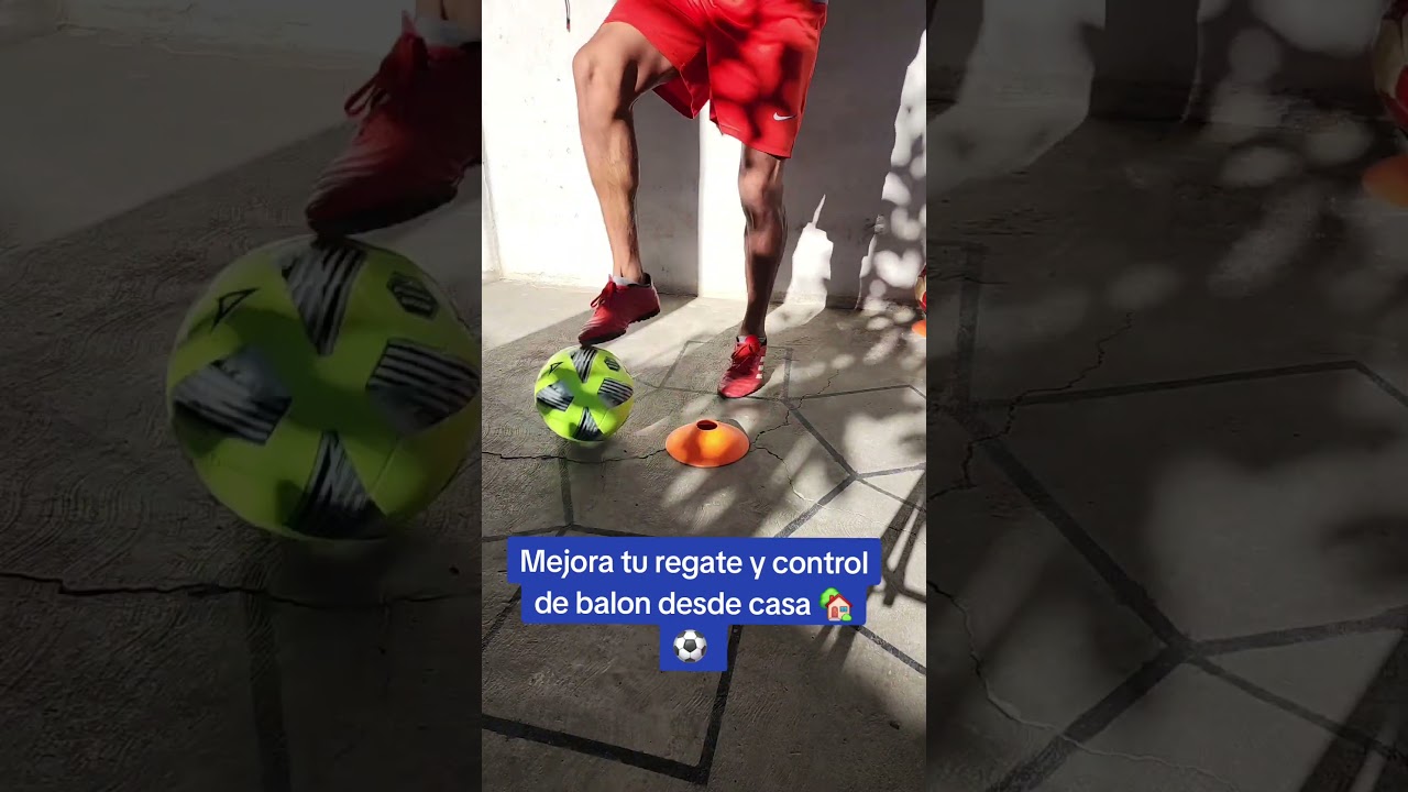 Ejercicios para mejorar el regate y control de balon ⚽️ ✅️ #regate #controldebalon #futbol