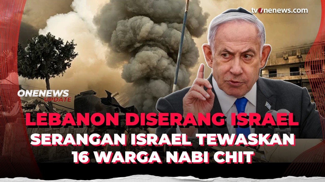 Serangan Udara Israel Guncang Nabi Chit Lebanon, Puluhan Warga Tewas dan Luka | OneNews Update
