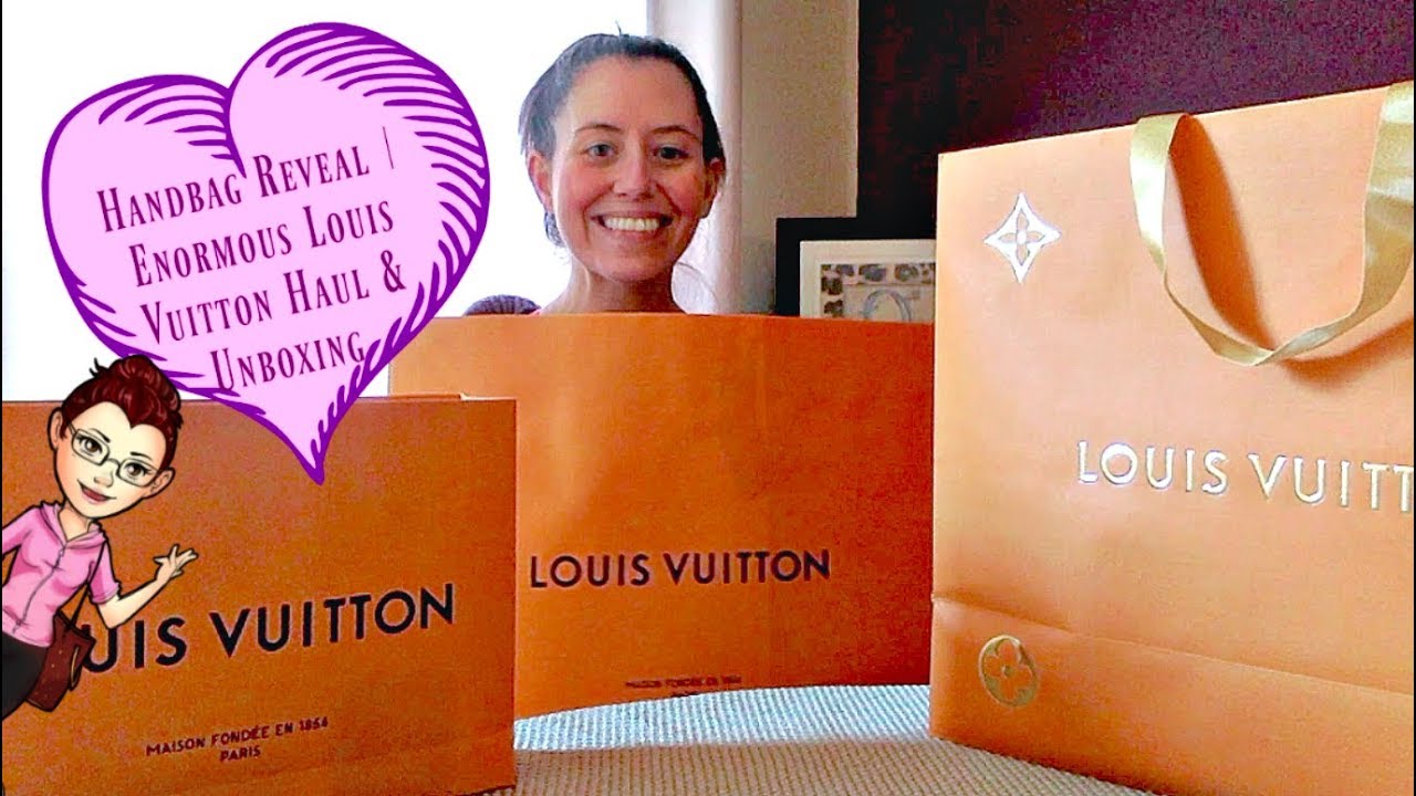 Handbag Reveal | Enormous Louis Vuitton Haul & Unboxing