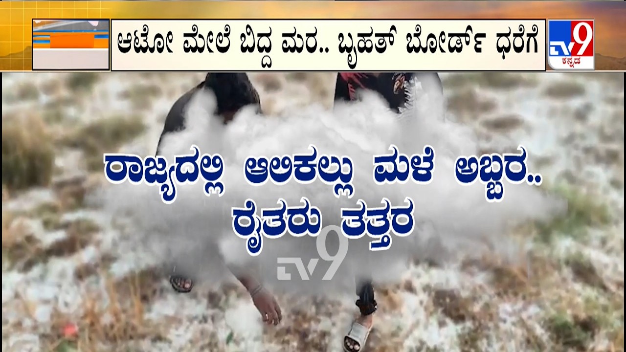 🔴 LIVE | Karnataka Rainfall:  ವರುಣನ ಪ್ರತಾಪ.. ವಿದ್ಯುತ್ ಕಂಬ, ಮರಗಳು ಧರಶಾಹಿ! | #tv9d