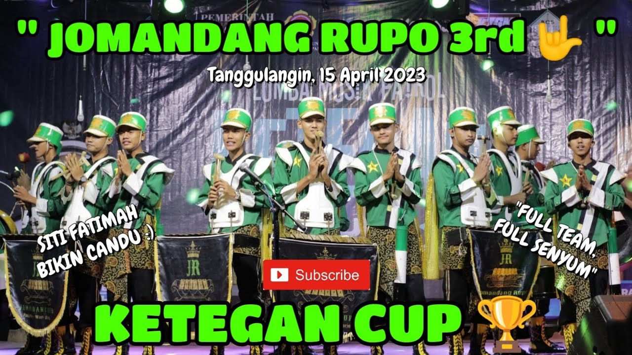 JOMANDANG RUPO - Festival Musik Patrol KETEGAN CUP 🏆 Kartar Desa Ketegan Tanggulangin Sidoarjo 2023