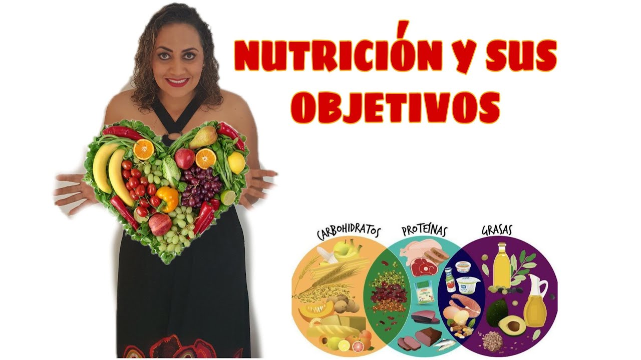 &iquest;Qu&eacute; es la nutrici&oacute;n y cu&aacute;les son sus objetivos?