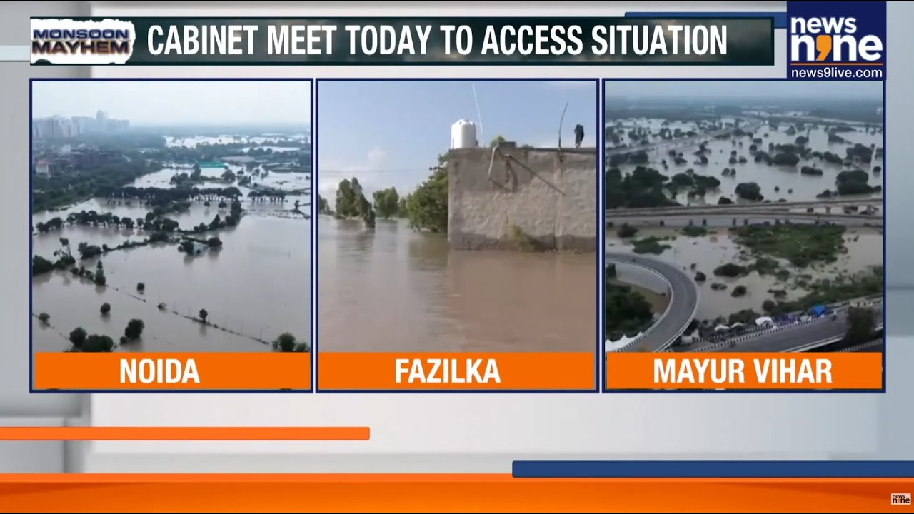 North India Flood Crisis: Punjab Death Toll 43 | Yamuna Flows Above Danger Mark | News9