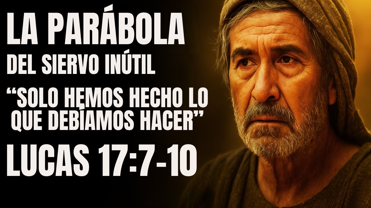 La Parábola del Siervo Inútil – Lucas 17:7-10 | “Solo Hemos Hecho Lo Que Debíamos Hacer”