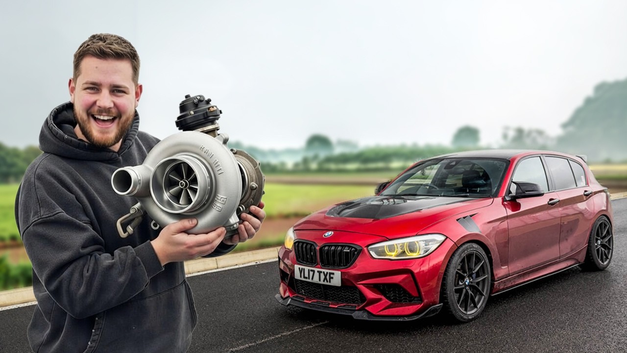 I FITTED THE BIGGEST HYBRID TURBO ON MY BMW M140i