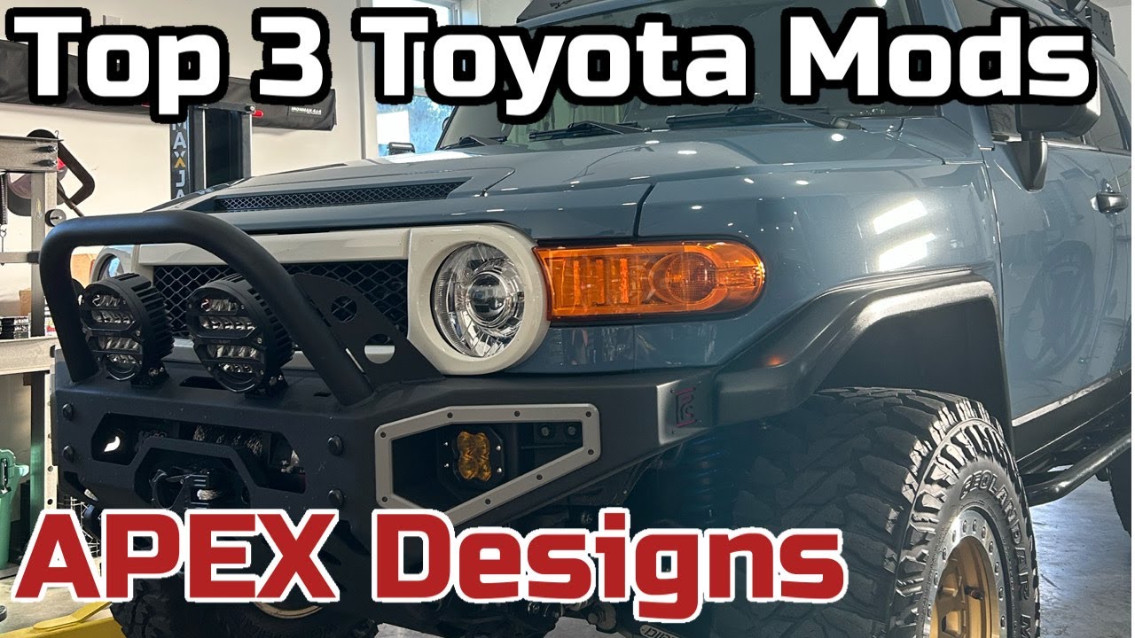 Лучшие аксессуары для Toyota от APEX Designs | FJ Cruiser Mods