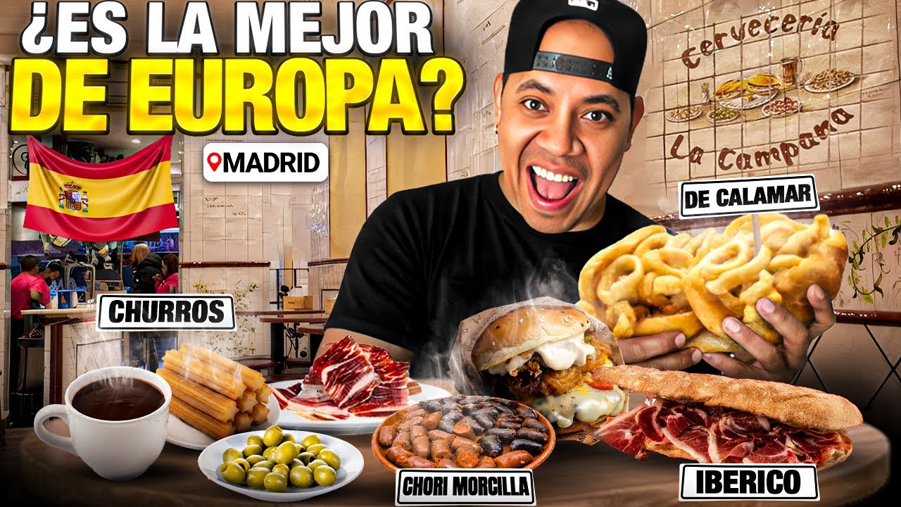 5 Delicias de MADRID que Tienes que Probar Ya - Platos Típicos que Te Encantarán