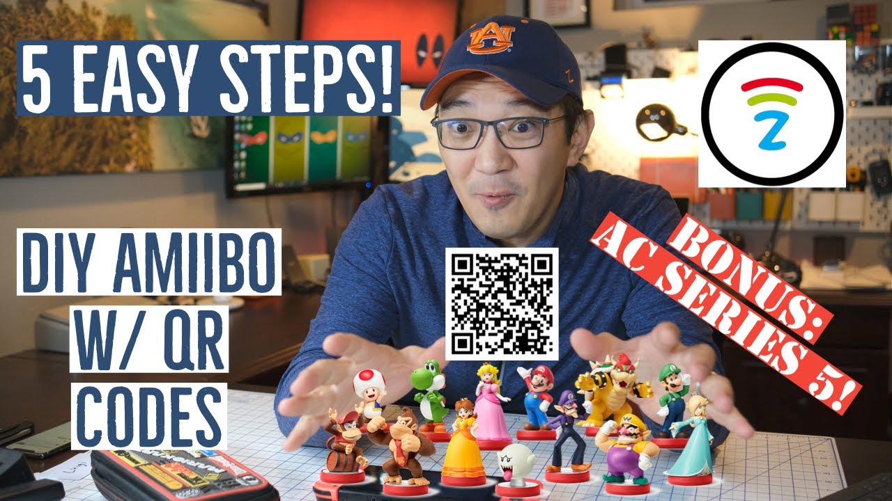 EASIEST WAY to Create Amiibo with an iPhone and QR Codes (UPDATED NOV 2021)