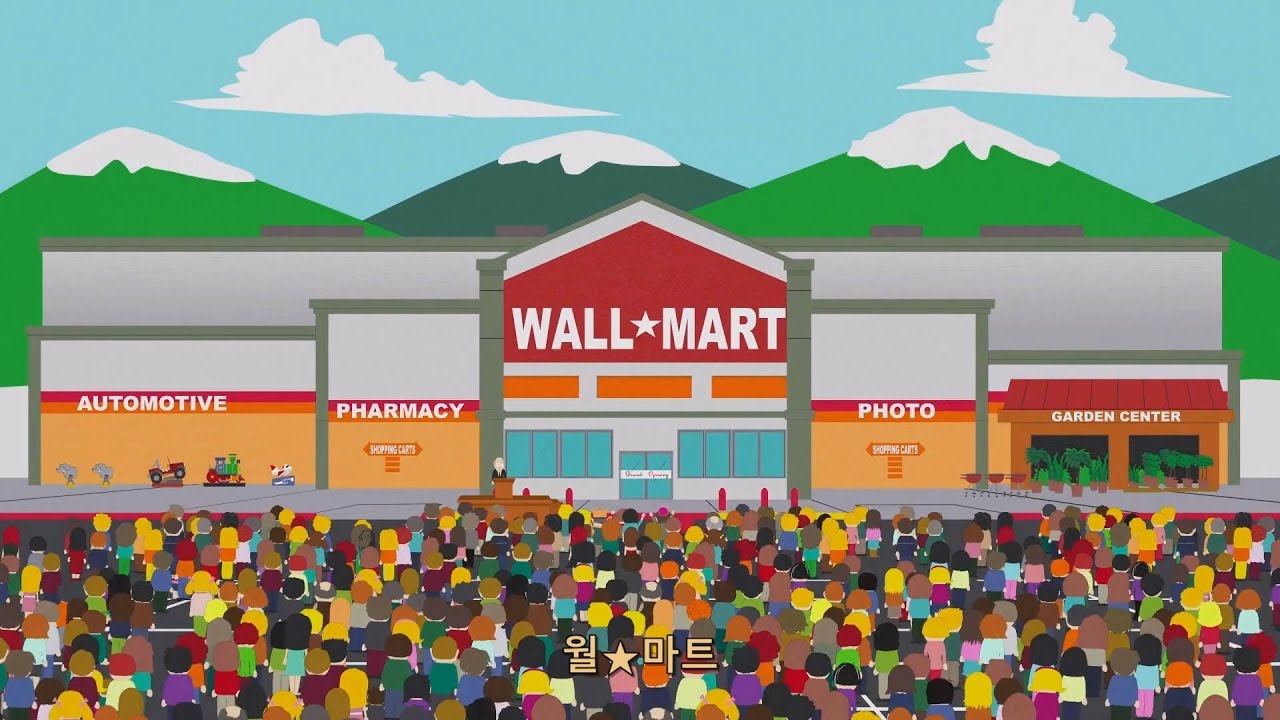 촌구석에 대형마트가 생긴 날 - 월마트 편 (1) [사우스파크]