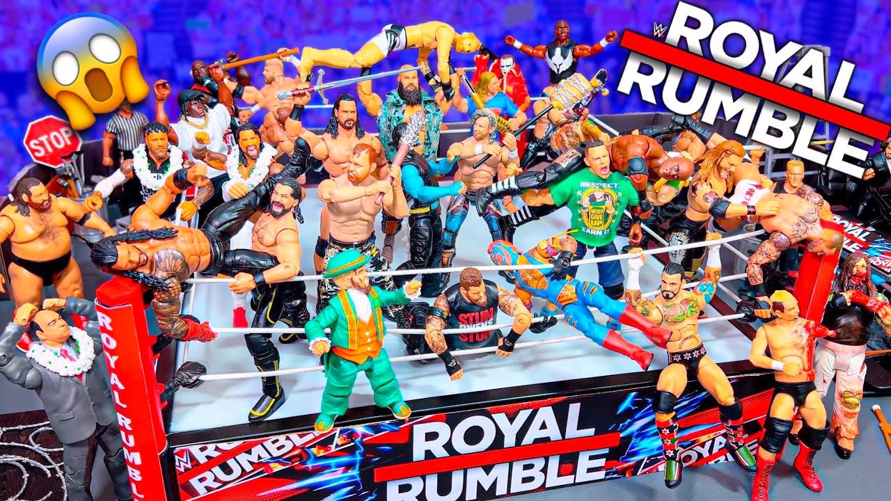Hardcore Royal Rumble 2021 Action Figure Match
