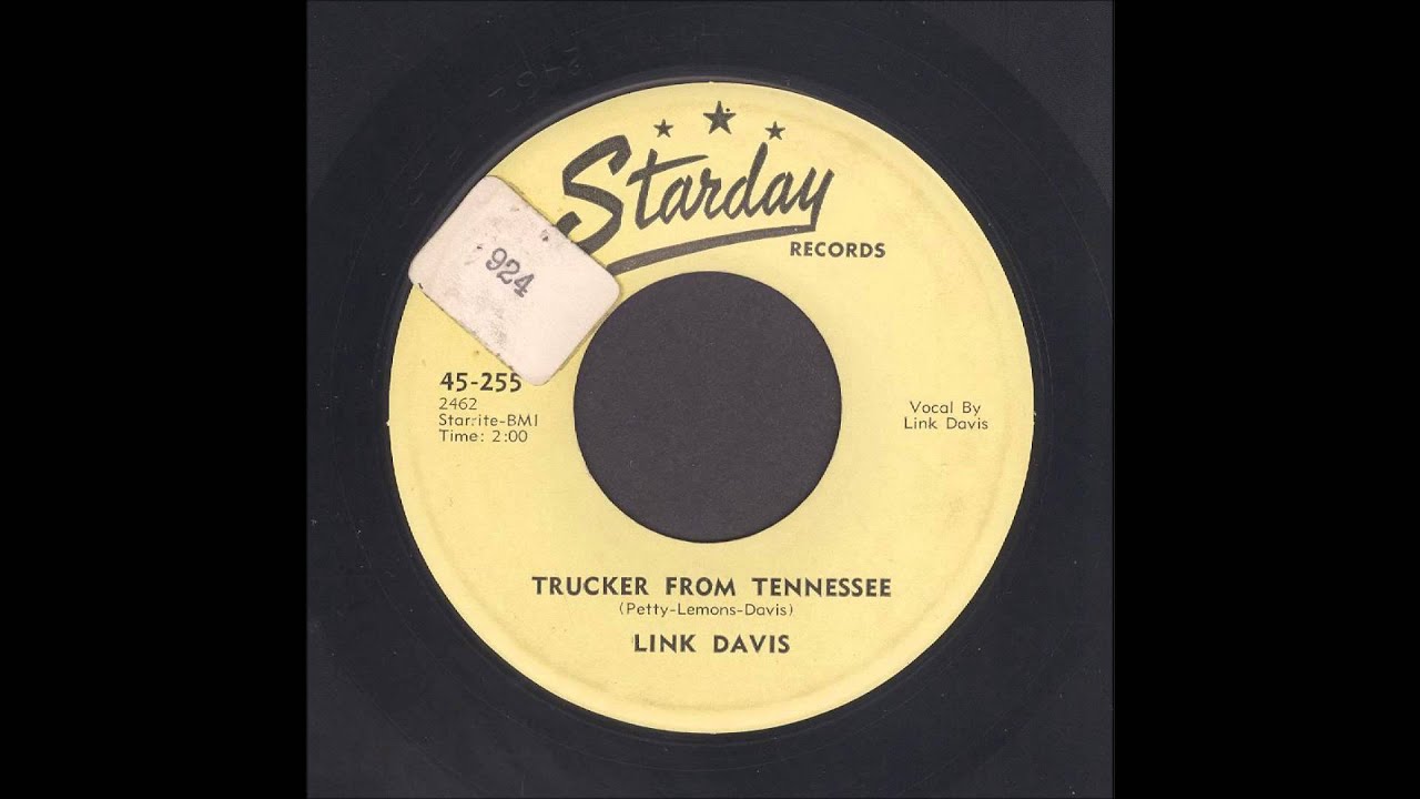 Link Davis - Trucker From Tennessee - Rockabilly 45
