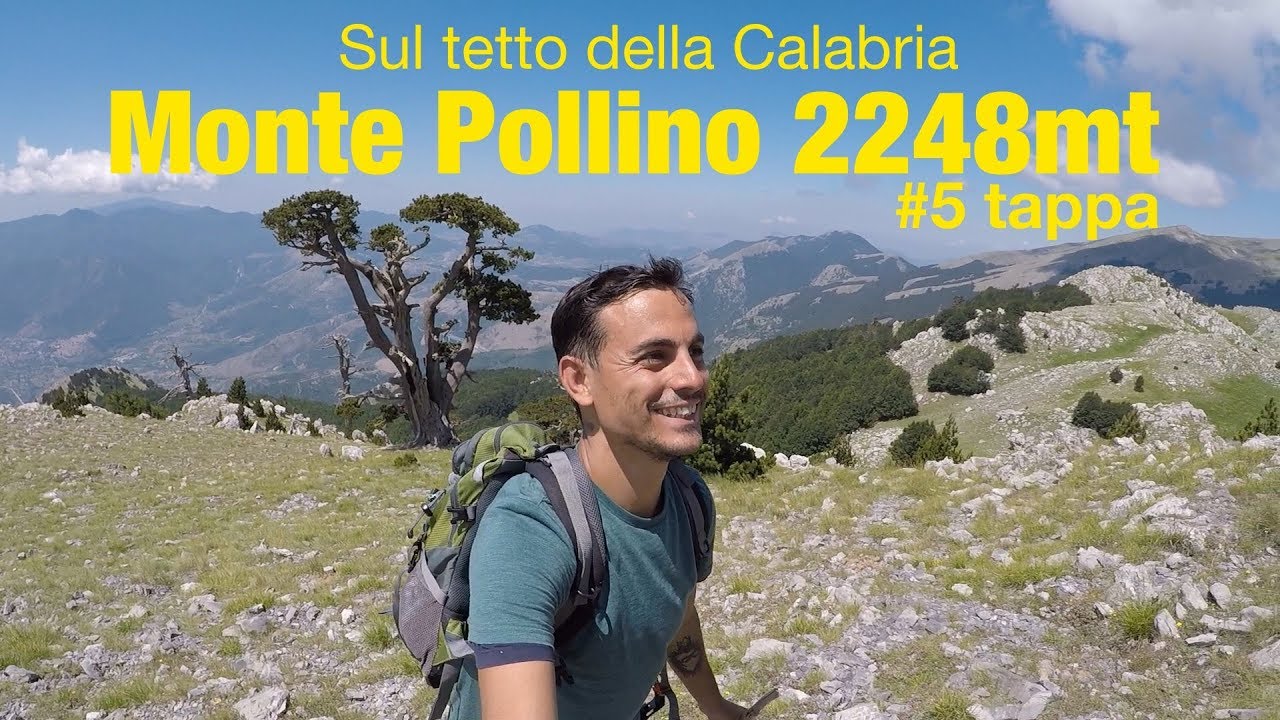 In vetta al Monte Pollino 2248mt sul tetto della Calabria, e dal millenario '''Patriarca''- #5 tappa