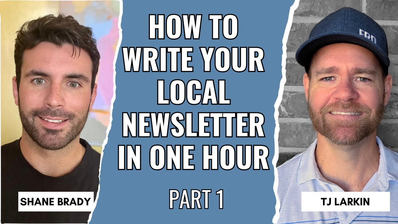 How to Write Your Local Newsletter in One Hour Part 1