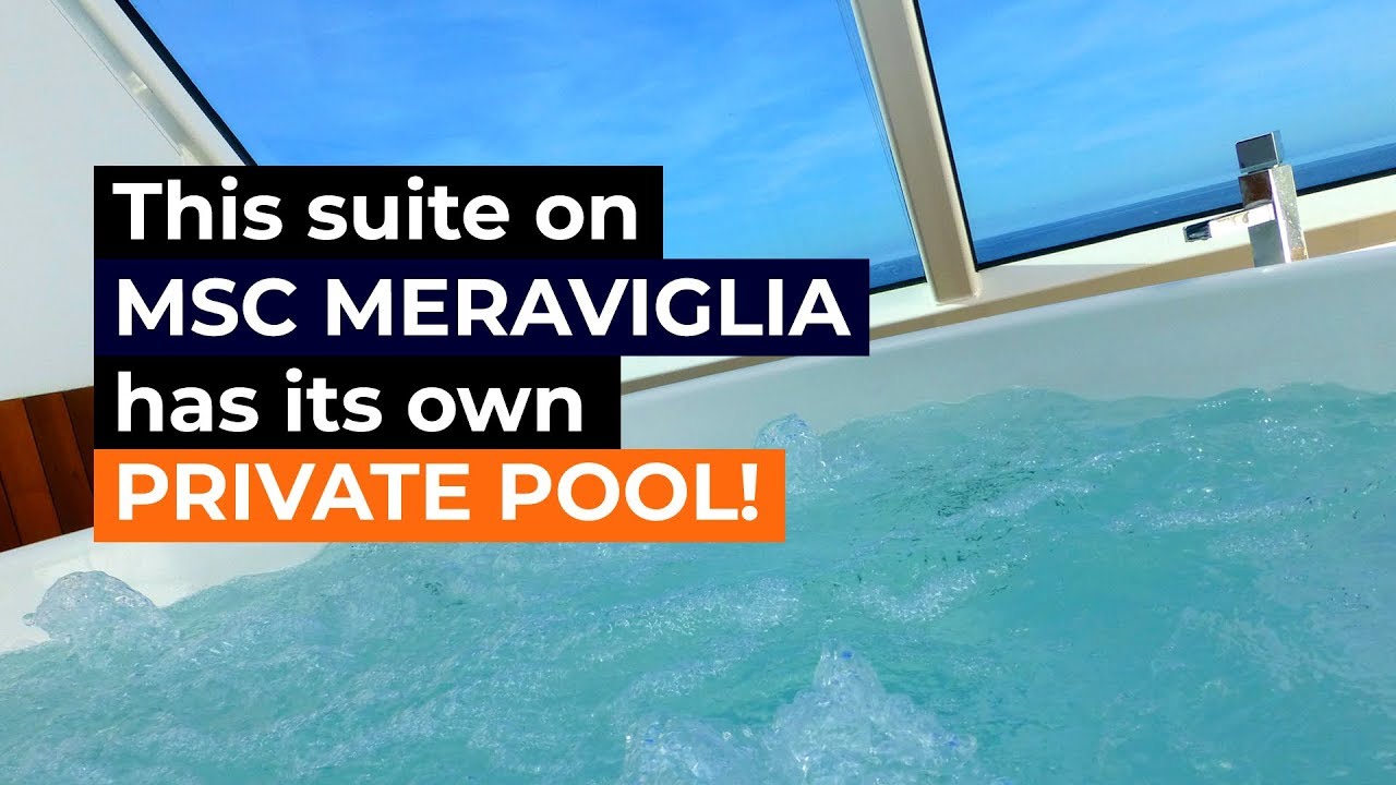 MSC Meraviglia Aurea Duplex Suite Tour