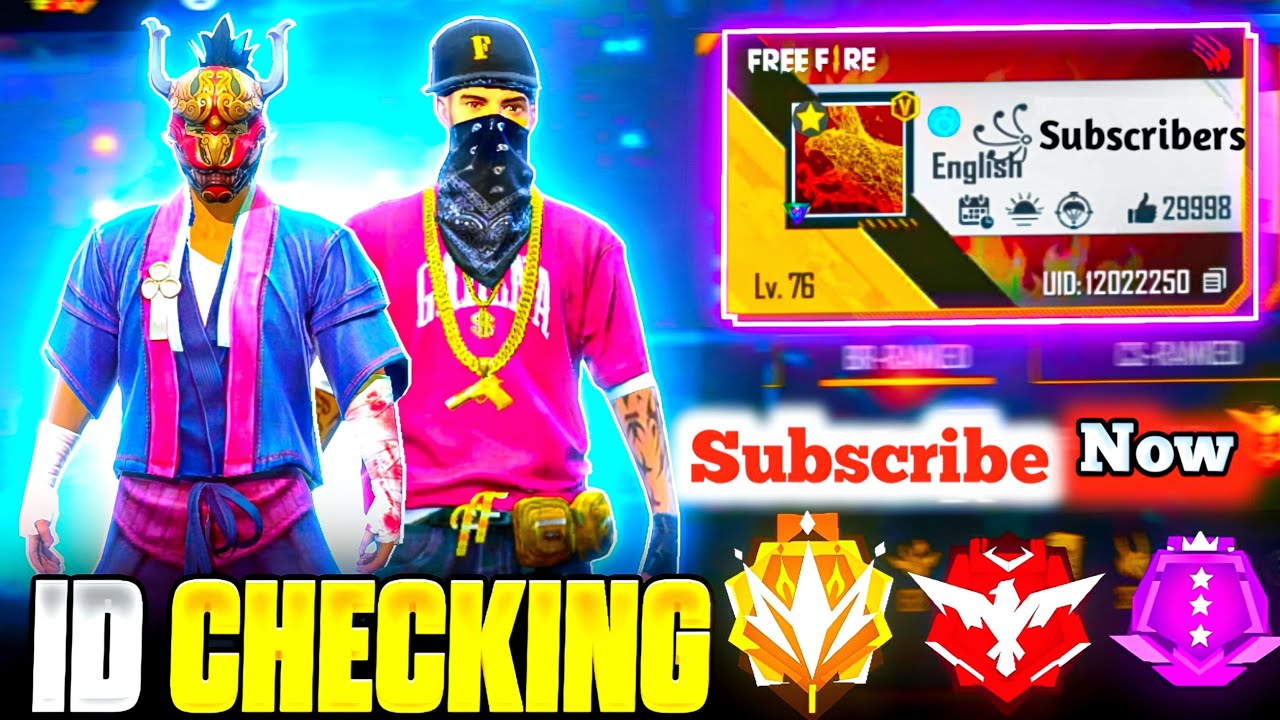 Hindi And Bhojpuri Language Me Free Fire Gameplay Video Funny 🤣 live stream ID check