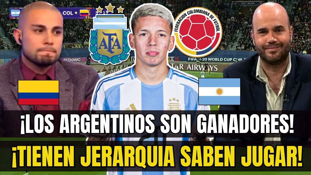 ¡SOMOS HIJOS DE ARGENTINA! ASI REACCIONO LA PRENSA COLOMBIANA AL ARGENTINA(1) vs COLOMBIA (0) SUB 20