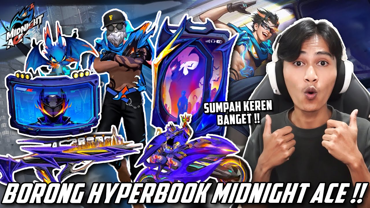 SUMPAH INI KEREN BANGET !! HYPERBOOK MIDNIGHT ACE TERBARU CUY !!
