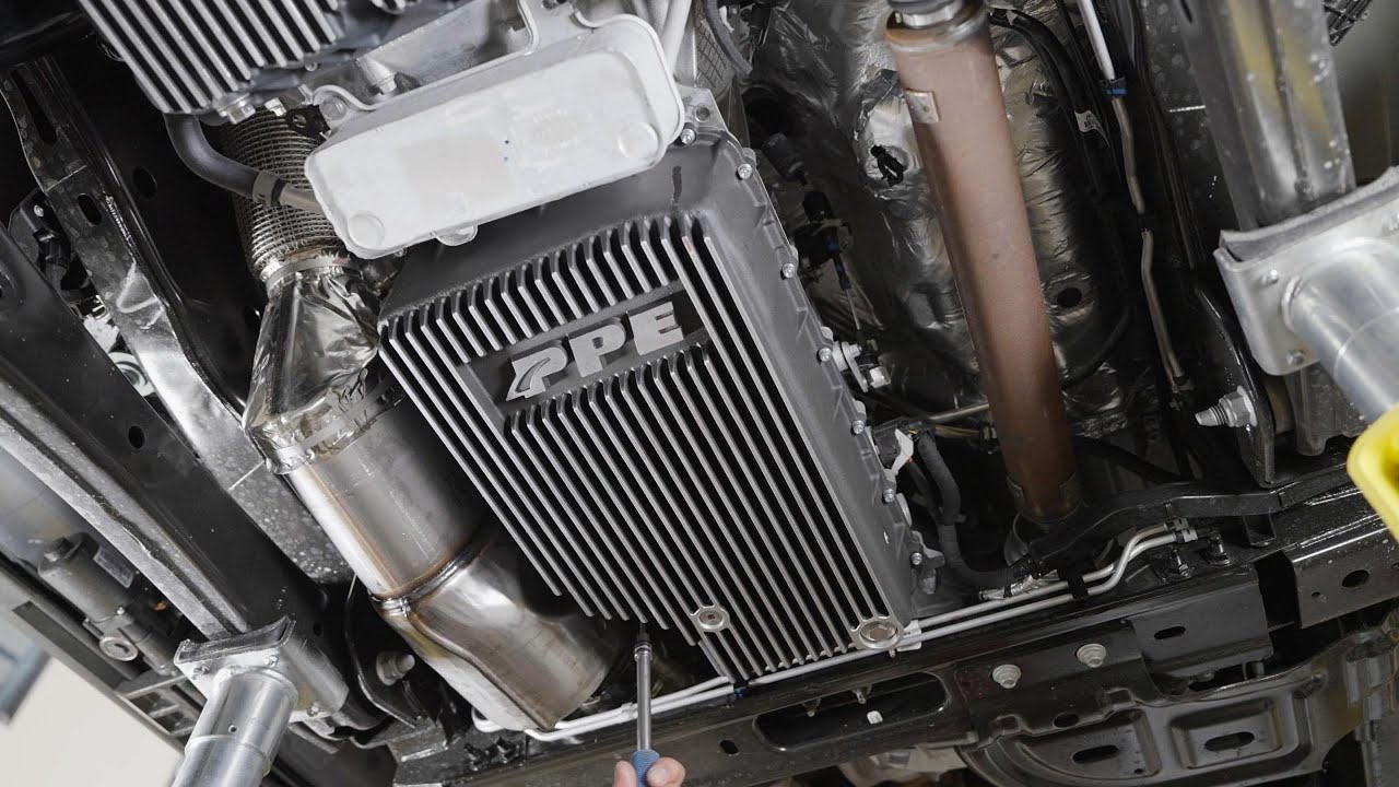 Ford Super Duty 6.7L PowerStroke 10R140 Heavy-Duty Cast Aluminum Transmission Pan Installation Guide