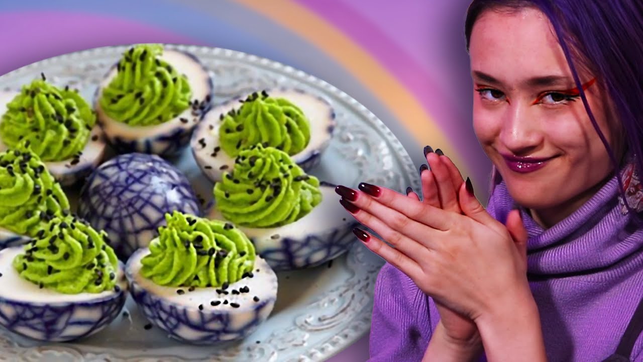 HALLOWEEN SPINNENWEB EIEREN | DIY