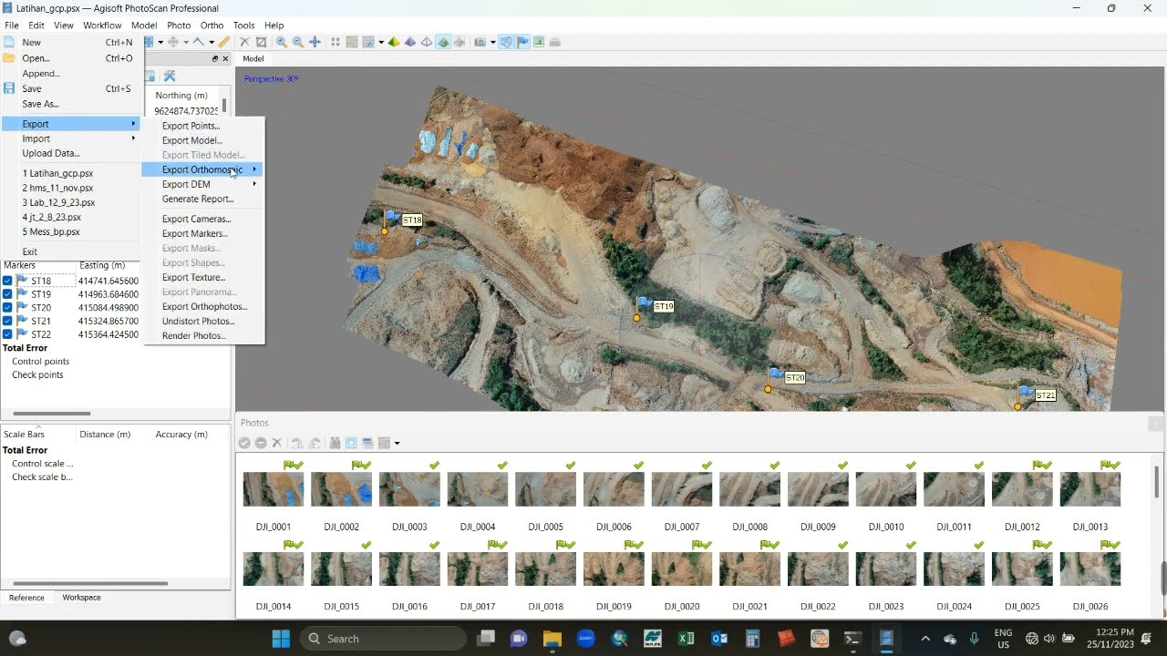 Cara olah data drone dengan GCP