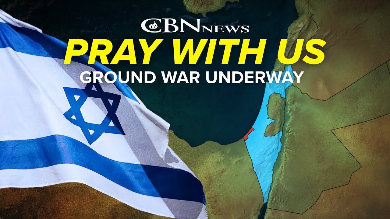 Join the CBN News Team as we Pray for Israel | October 31 at 3pm ET