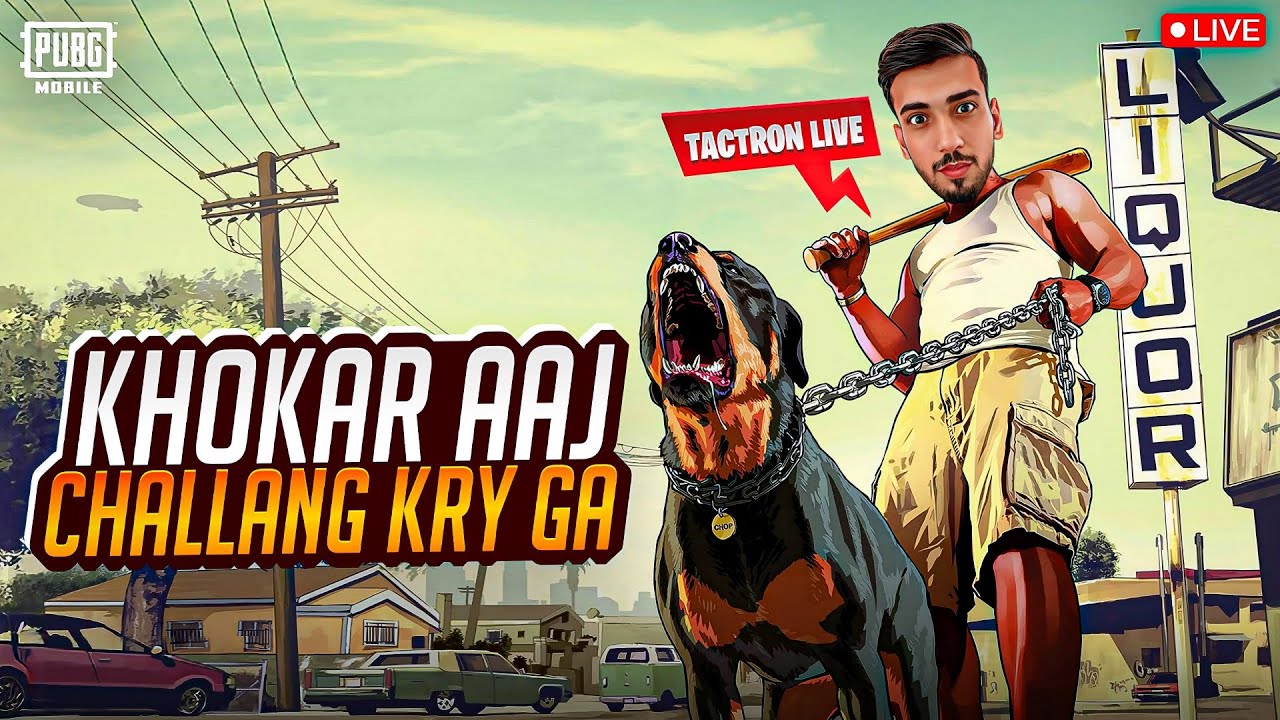 Chill Stream | How Tactron Live | Pubg Mobile