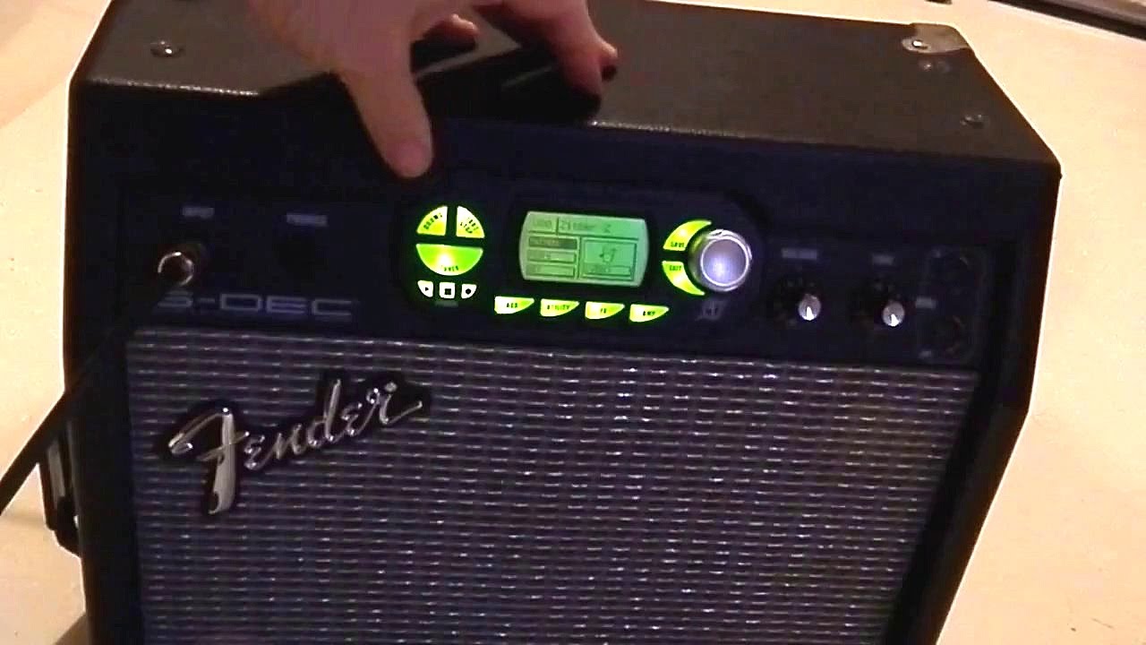 Fender G-dec 15 amp demo