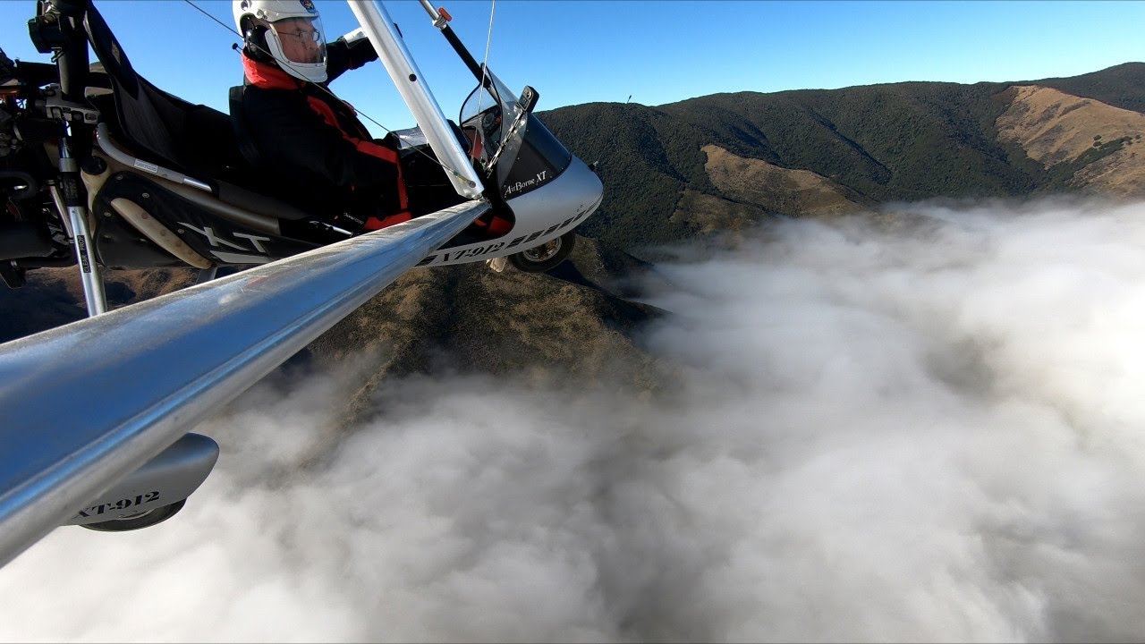 Lees Valley in a Microlight Trike
