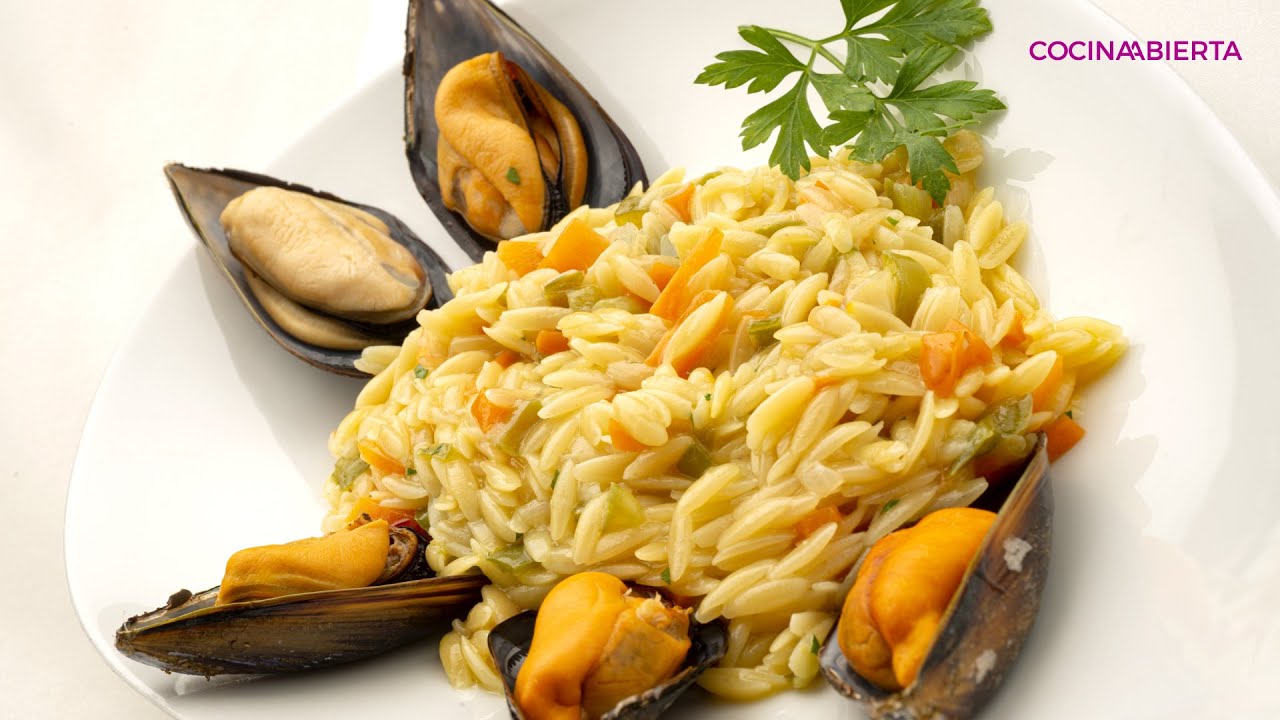 Pasta orzo con mejillones: una receta con Karlos Arguiñano