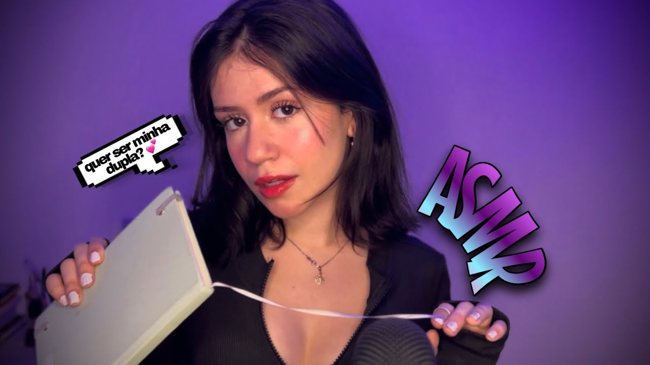 Garota Quieta e Misteriosa da Sala Faz Trabalho Com Você| ASMR relaxante