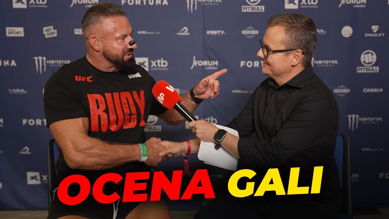 Ocena KSW, milioner Iwo, pytanie o Bartosińskiego. Artur Gw&oacute;źdź po KSW 121