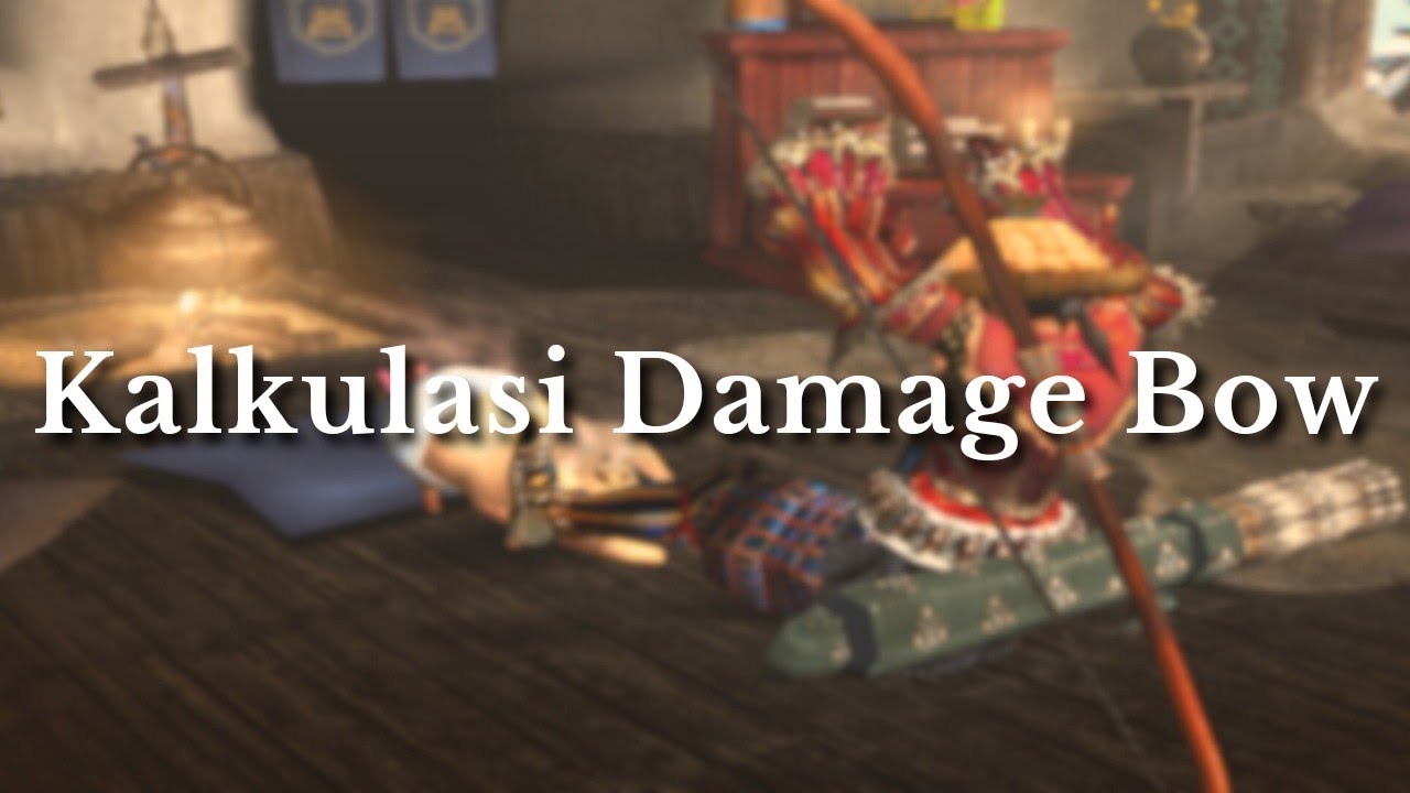 MHFU | Bow Damage Calculation | Monster Hunter Freedom Unite