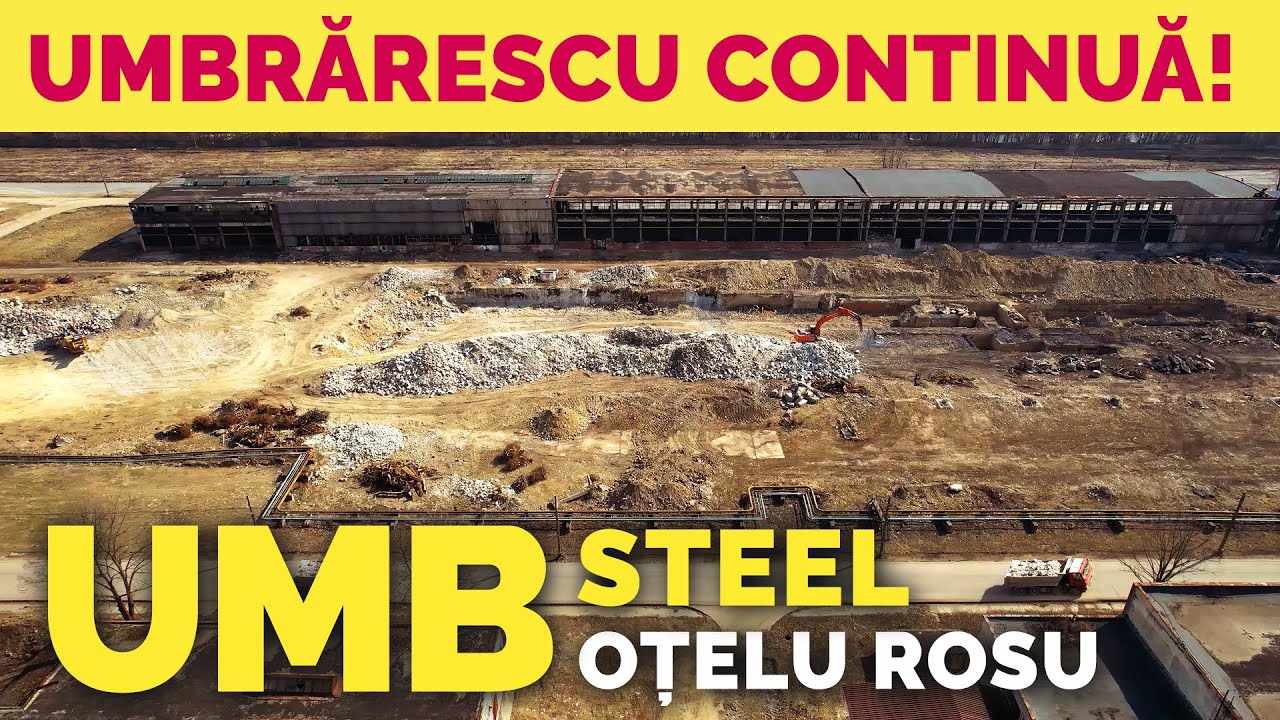 UMBRĂRESCU este consecvent! Puțini mai credeau în șansa redeschiderii UMB STEEL Oțelu Roșu