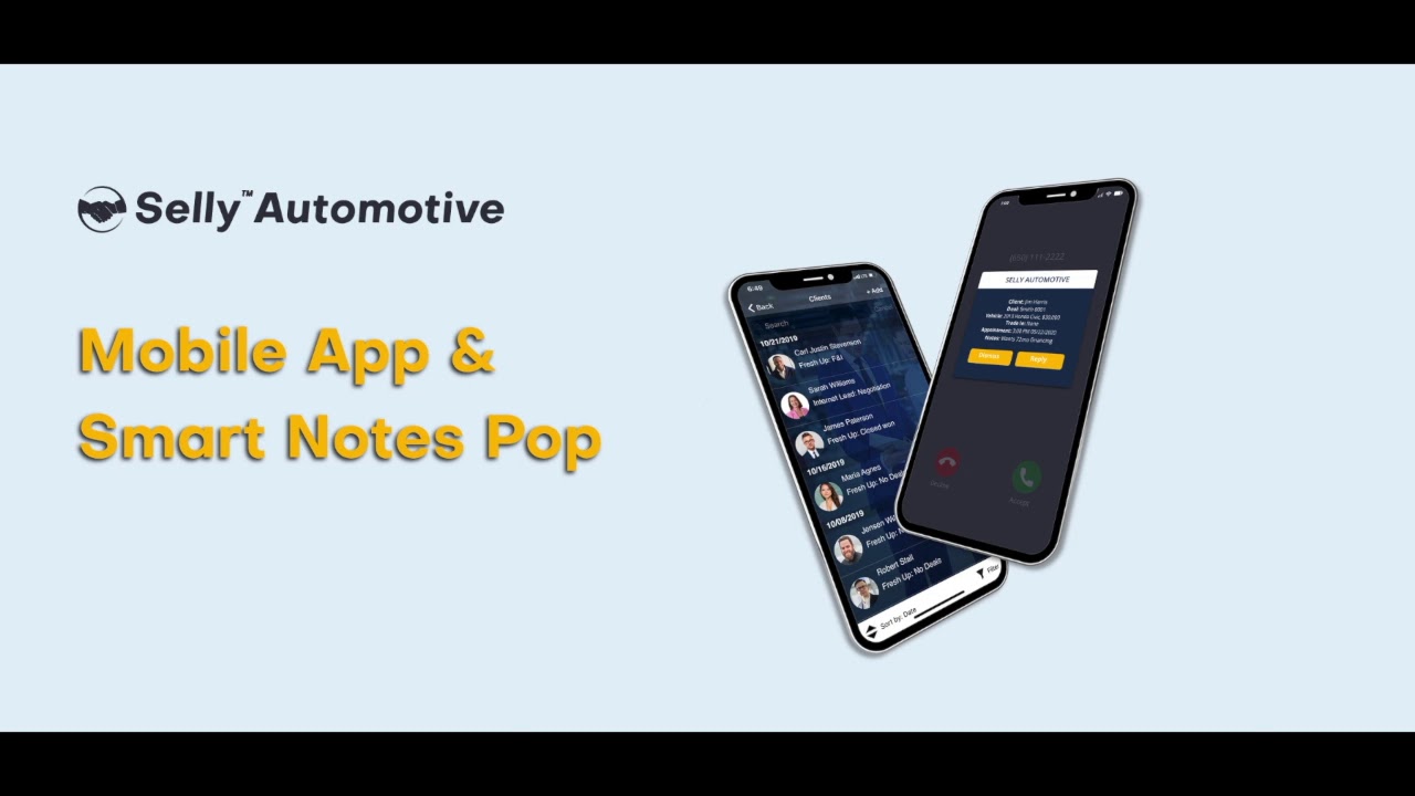 Selly Automotive CRM - Product Overview (2020)