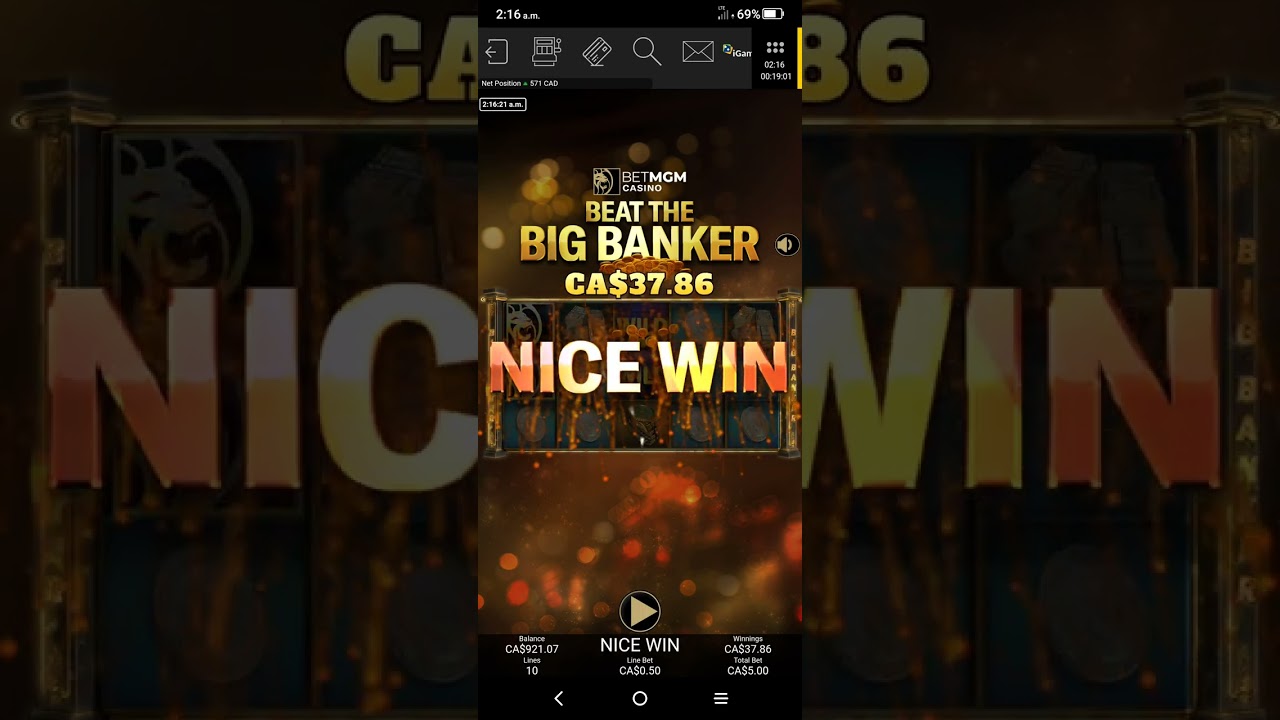 Cold Rolling, Splinter,      MGM SLOTS, BEAT THE BANKER SLOT MACHINE