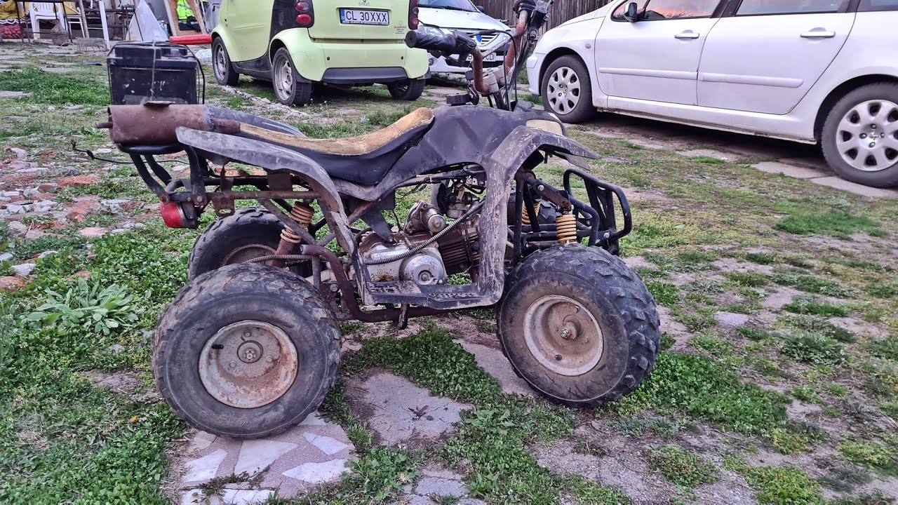 S-A STRICAT ATV-UL LUI ALEX SPARTANU SA IL REPARAM ARE SETUL STRICAT