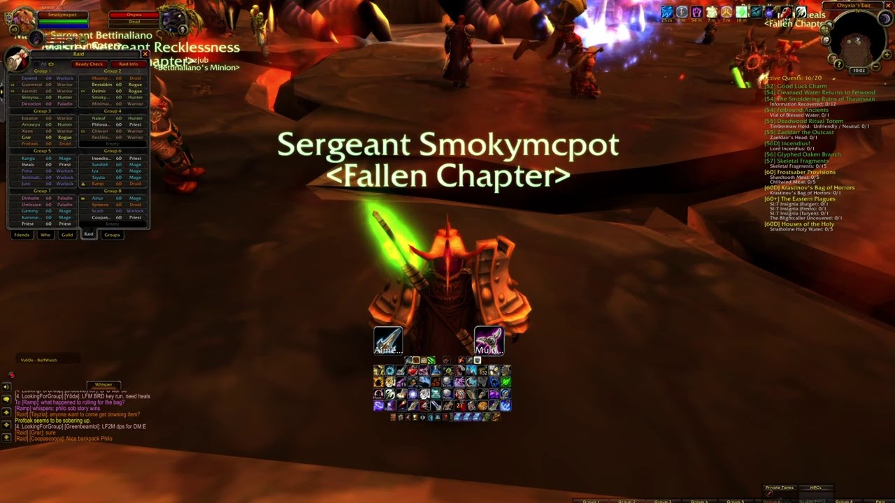 WoW Classic Molten Core Hunter POV